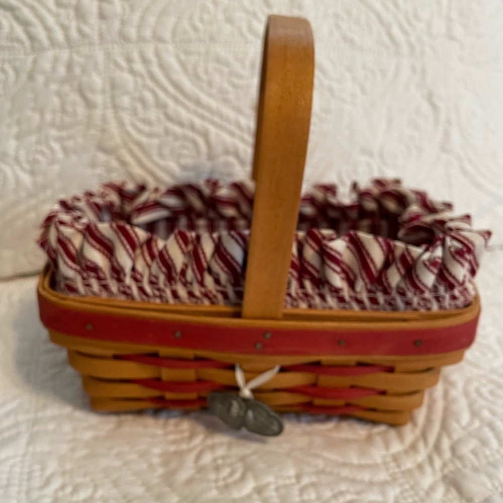 1999 Longaberger Sweetheart Basket Combo